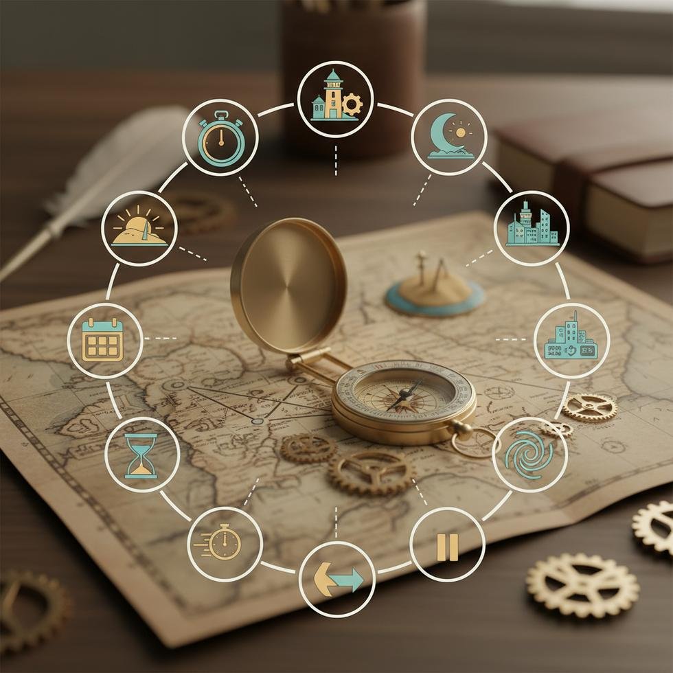 Time kelimesi ile yaygın İngilizce collocation kalıpları