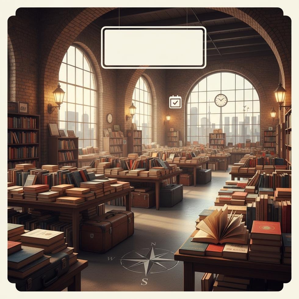 Toronto’da düzenlenen açık hava kitap fuarından bir görüntü