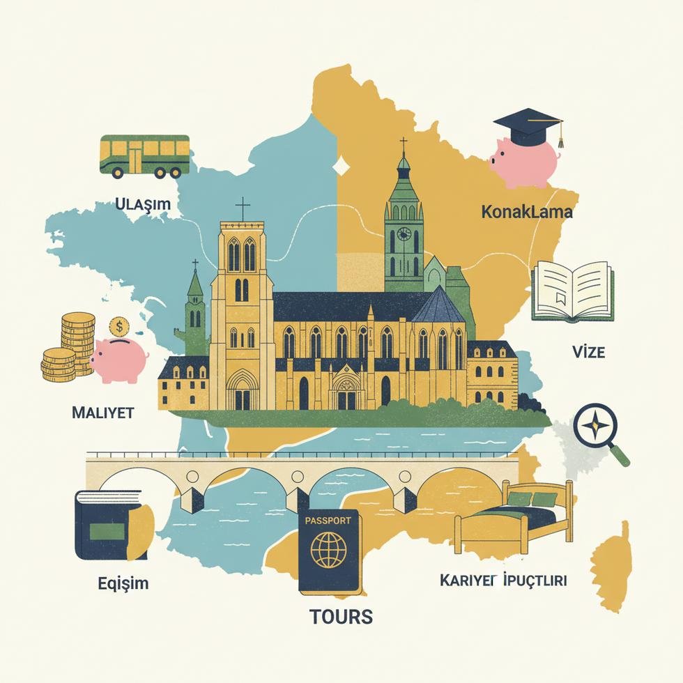 Tours şehrinde öğrenci yaşamı ve eğitim fırsatları