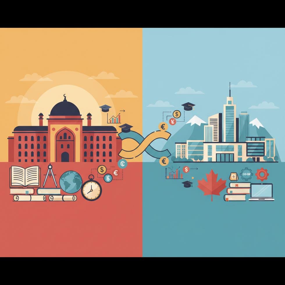 Türkiye ve Kanada üniversite başvuru, ücret ve burs rehberi görseli