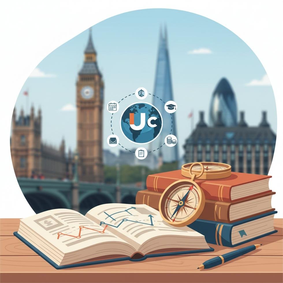 UCAS başvuru sürecini anlatan rehberin görseli