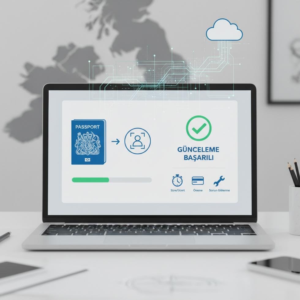 İngiltere e-vize dijital fotoğraf güncelleme işlemi