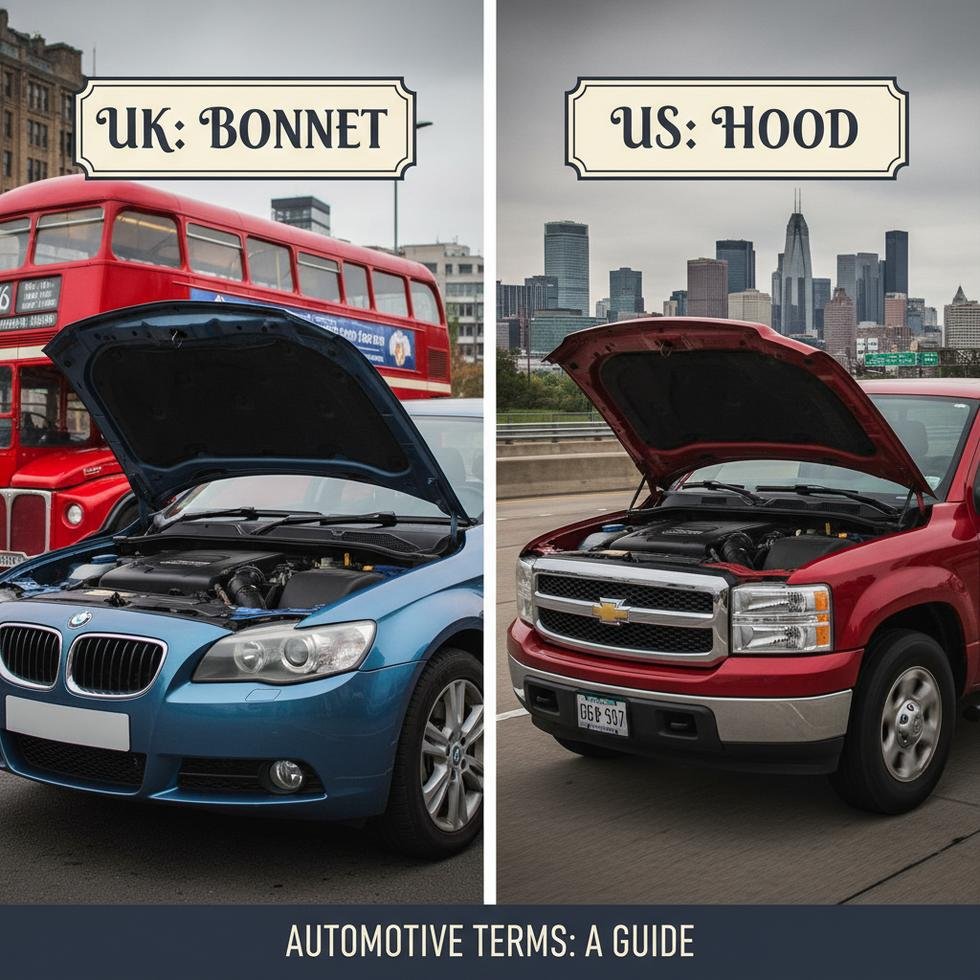 İngiliz ve Amerikan İngilizcesinde otomotiv terimleri farkları