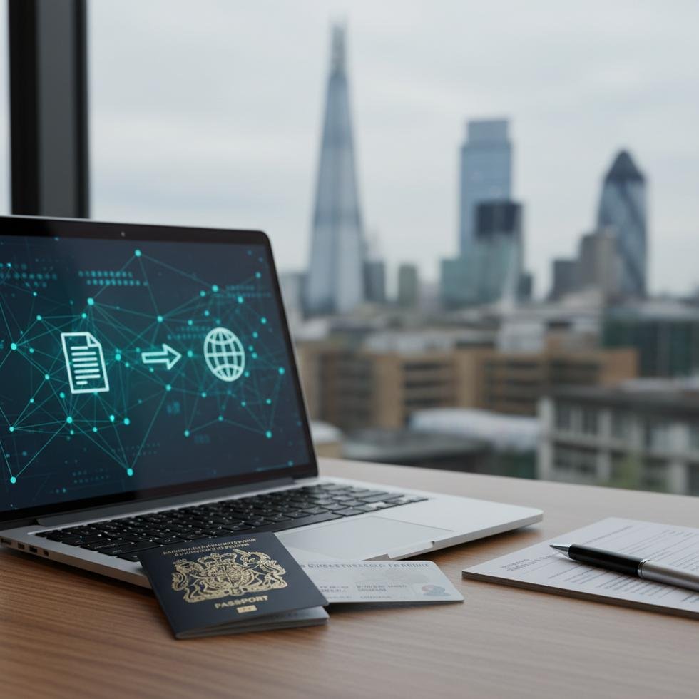 UKVI e-Vize hesabına yeni pasaport ekleme adımları