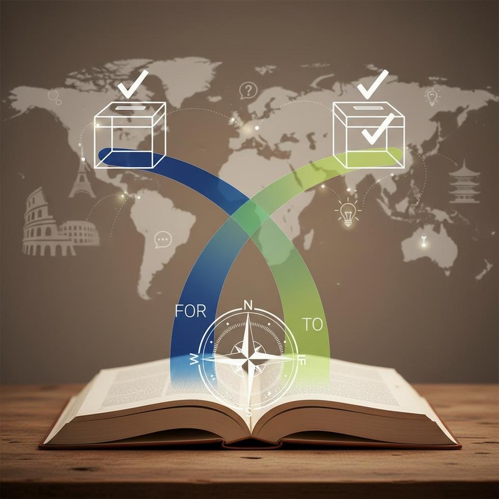 İngilizce voted for ve voted to kalıplarının kullanımı