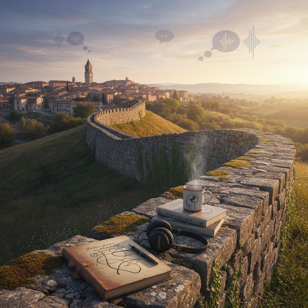 Wonderwall şarkısının Türkçe analizine ait konsept görsel