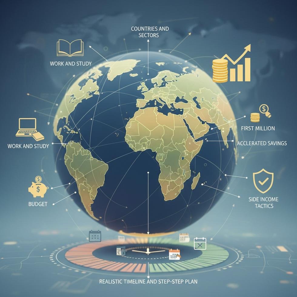 Work and Study sonrası finansal hedeflere ulaşma grafik ve planı
