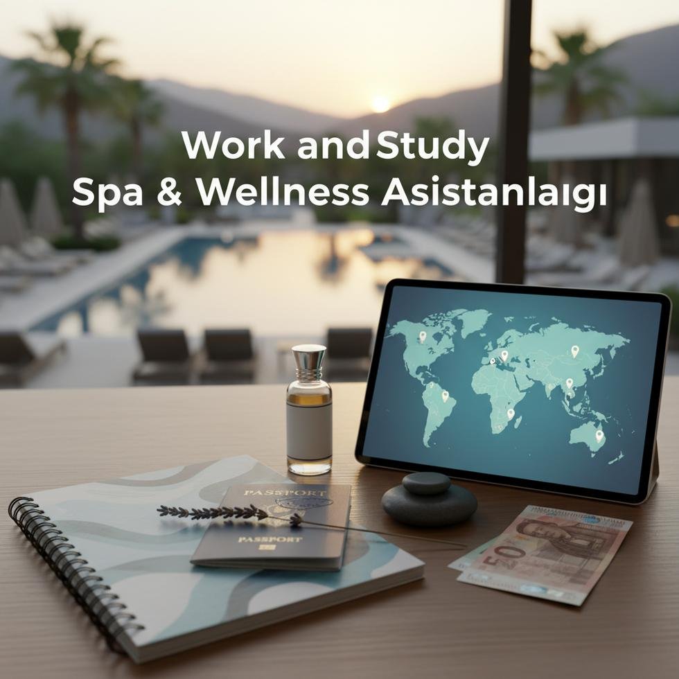 Lüks otel spa ve wellness asistanlığı iş ortamı