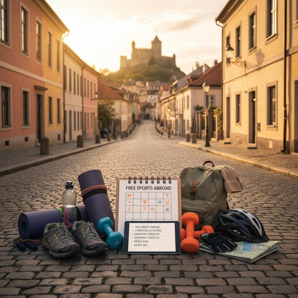 YLSY bursiyeri olan bir öğrencinin kampüste sabah koşusu yaparken çekilmiş fotoğrafı