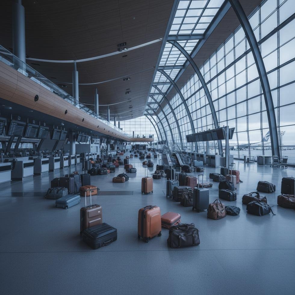 ABD havalimanında karmaşa