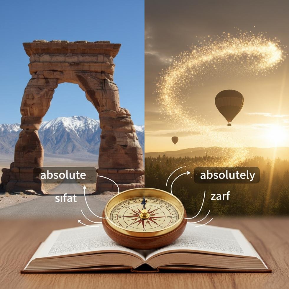 Absolute ve absolutely kelimelerinin İngilizcede doğru kullanımı