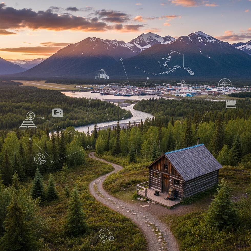 Alaska’da Work and Travel programı kapsamında doğada ve turizm sektöründe çalışan gençler