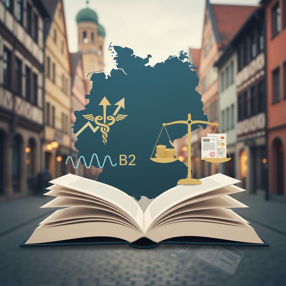 Almanya’da fizyoterapist maaşları ve denklik süreci ile ilgili grafik ve bilgi tablosu