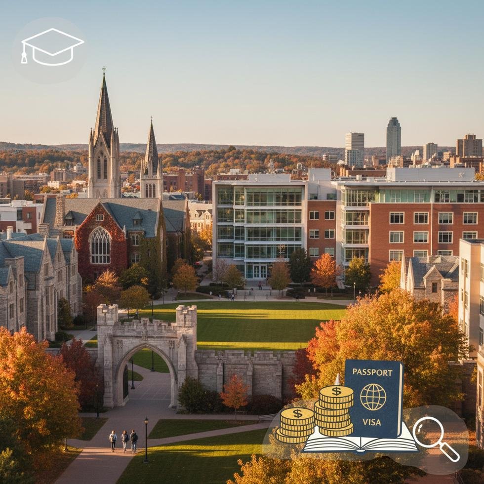 Amerika'nın en iyi üniversiteleri tablosu ve kampüs görüntüleri