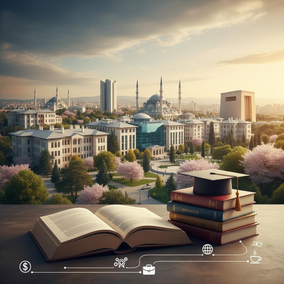 Ankara’da üniversite kampüslerinin genel görüntüsü