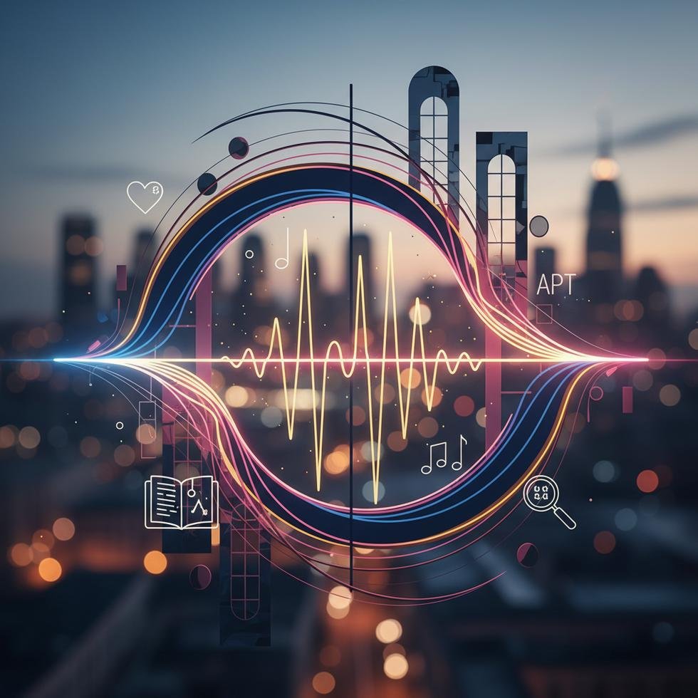 APT. şarkısının duygusal ve tematik analizini temsil eden şehir ve daire görseli