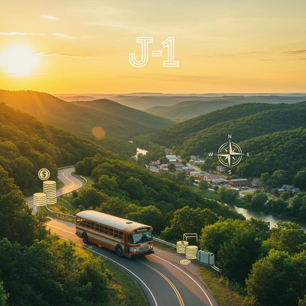 Arkansas eyaletinde Work and Travel programı için şehirler, maliyet ve vize rehberi görseli