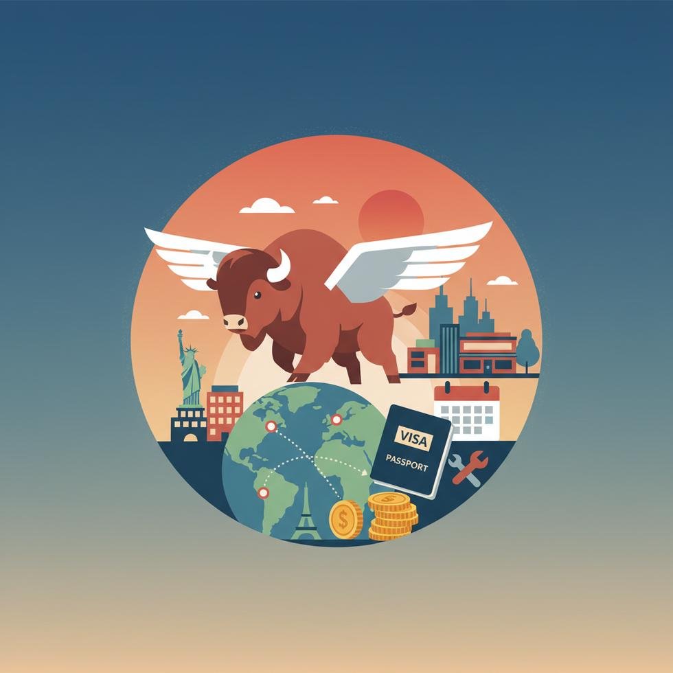 Buffalo Wild Wings restoranında çalışan Work and Travel öğrencileri