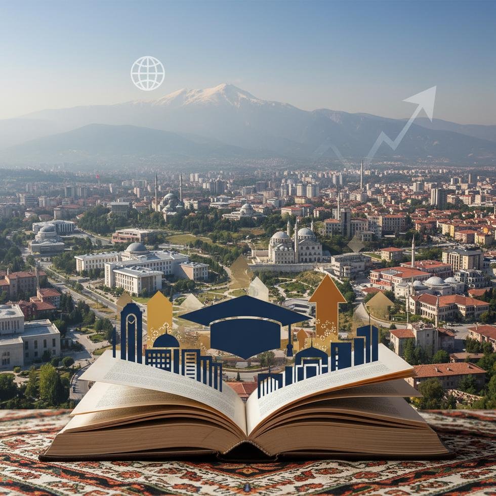 Bursa’da üniversite ortamı ve kampüs görünümü