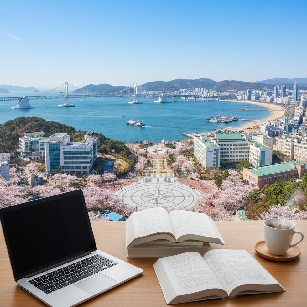 Busan’da üniversite kampüsü ve öğrenci yaşamı