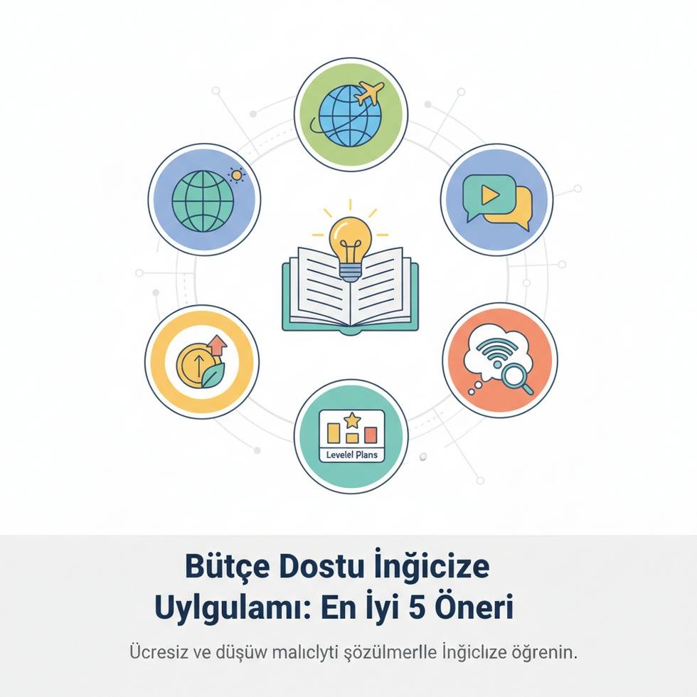 Bütçe dostu İngilizce öğrenme uygulamaları arayüz görüntüsü