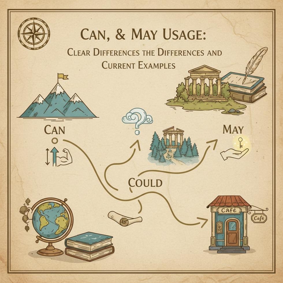 Can, Could ve May modal fiillerinin İngilizce dersinde kullanımı