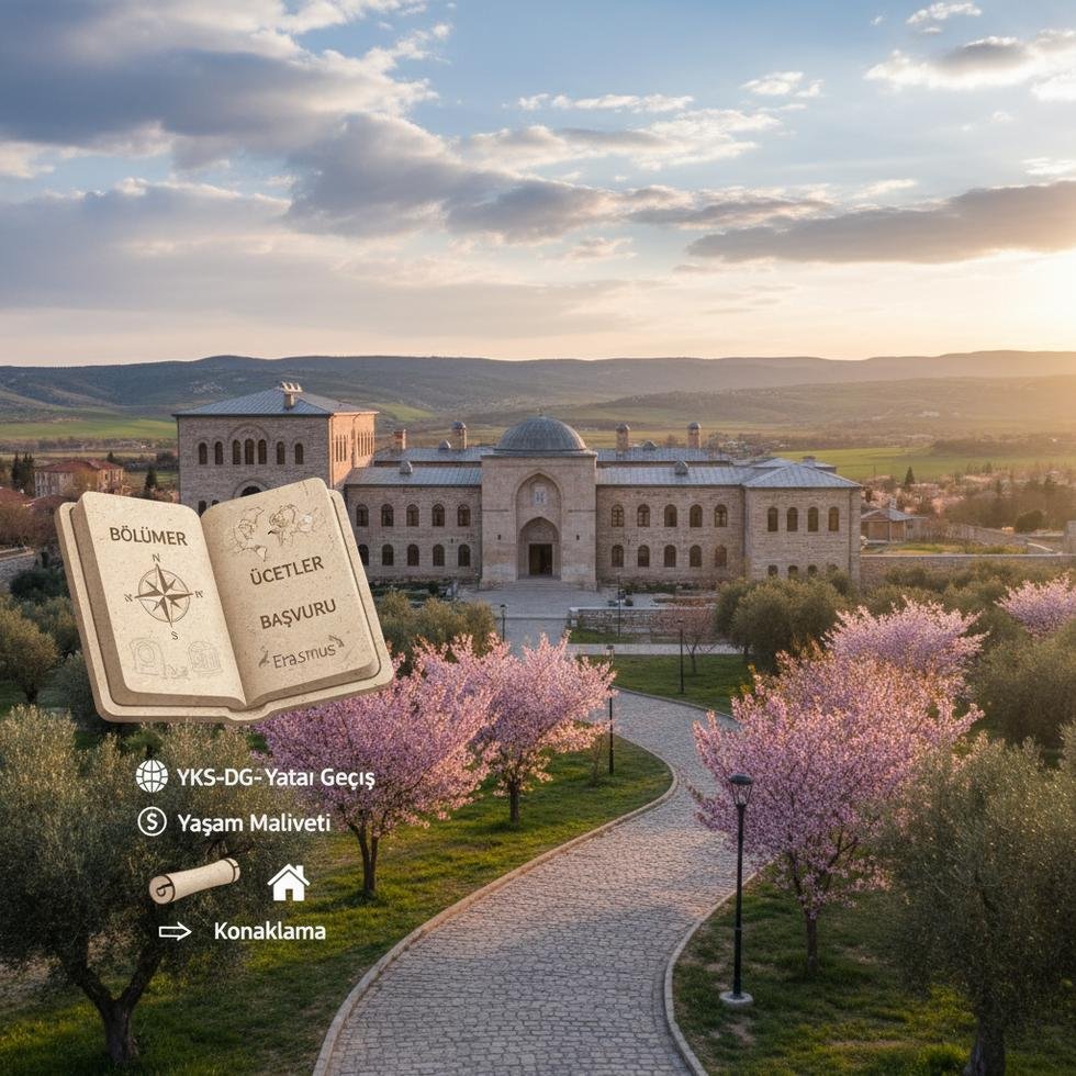 Çankırı üniversite kampüsü ve şehir görünümü