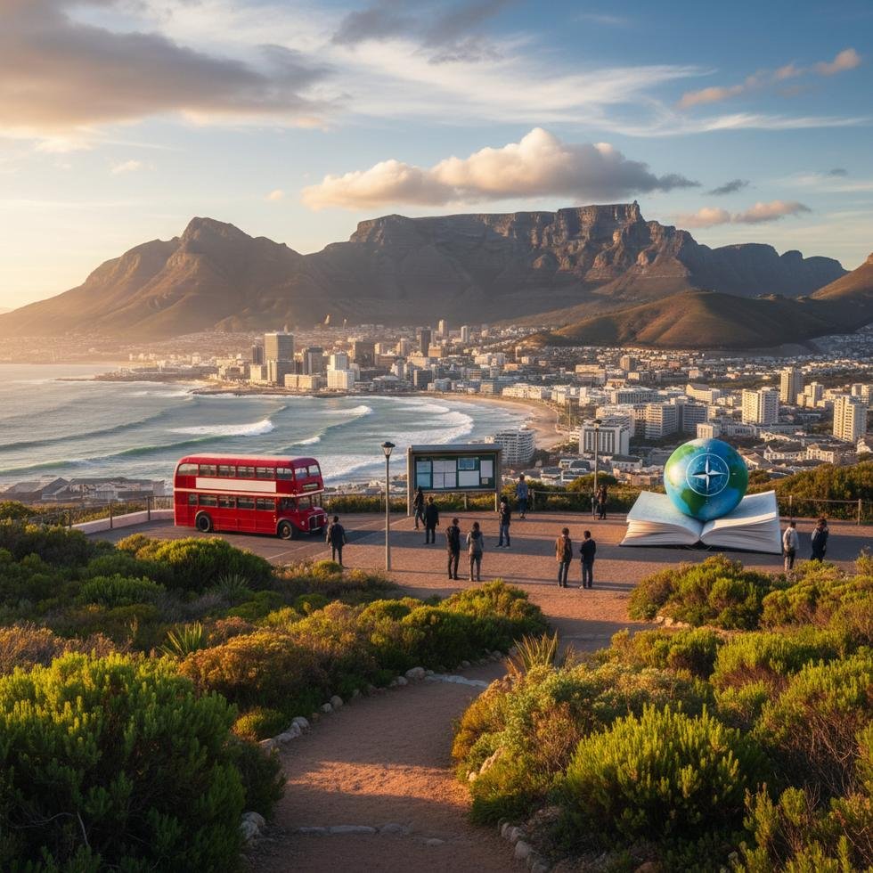 Cape Town şehrinde kültürel entegrasyon ile İngilizce öğrenme