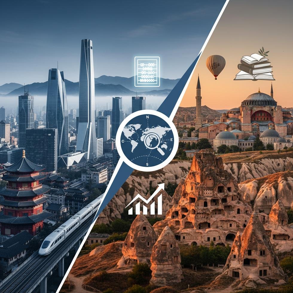 Çin ve Türkiye'de yaşamak, çalışmak ve eğitim için karşılaştırma rehberi