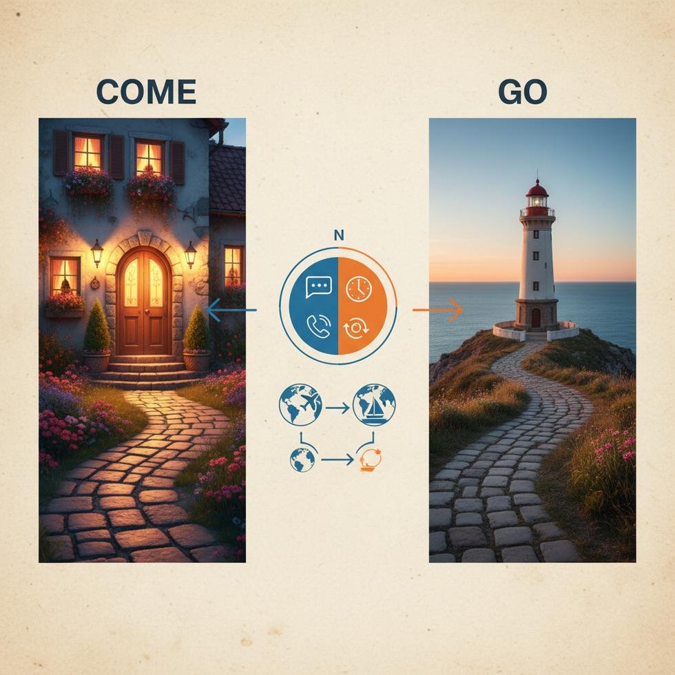 Come ve go fiillerinin doğru kullanımı için rehber sayfası