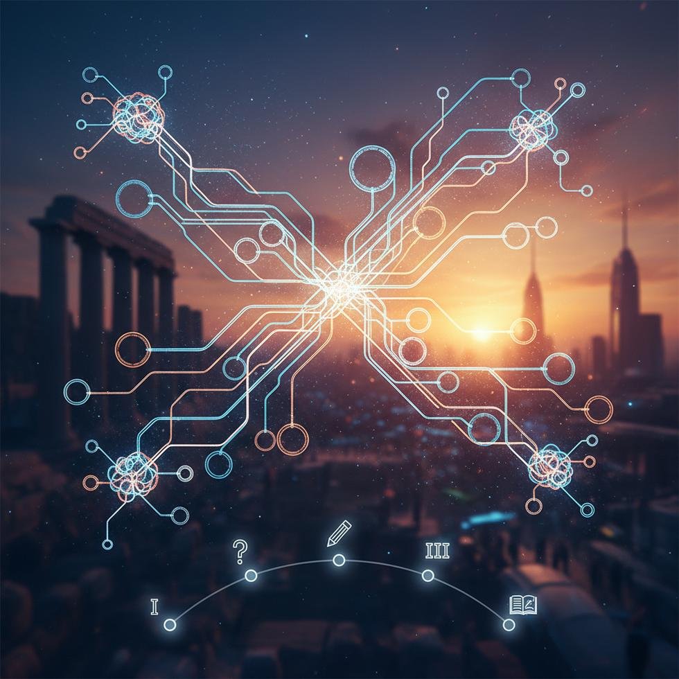 Complex ve Compound-Complex İngilizce cümle yapılarını gösteren grafik
