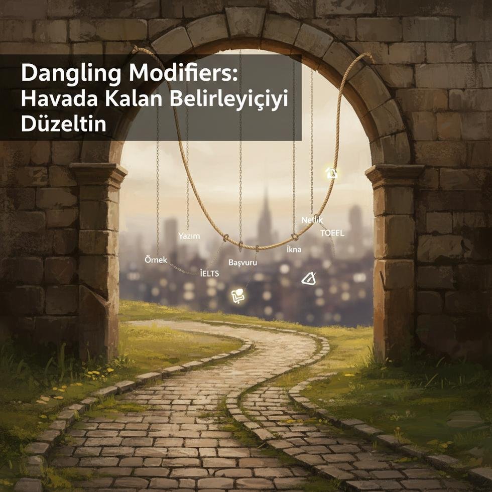 Dangling modifiers hatası ve düzeltilmesi