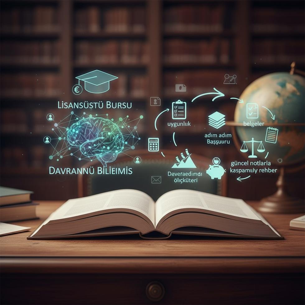 Davranış bilimleri lisansüstü burs rehberi kapak görseli