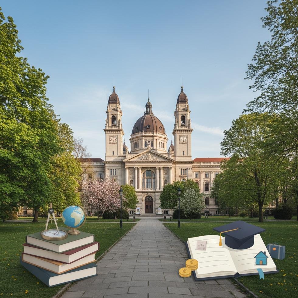 Debrecen Üniversitesi kampüsü ve öğrenci yaşamı