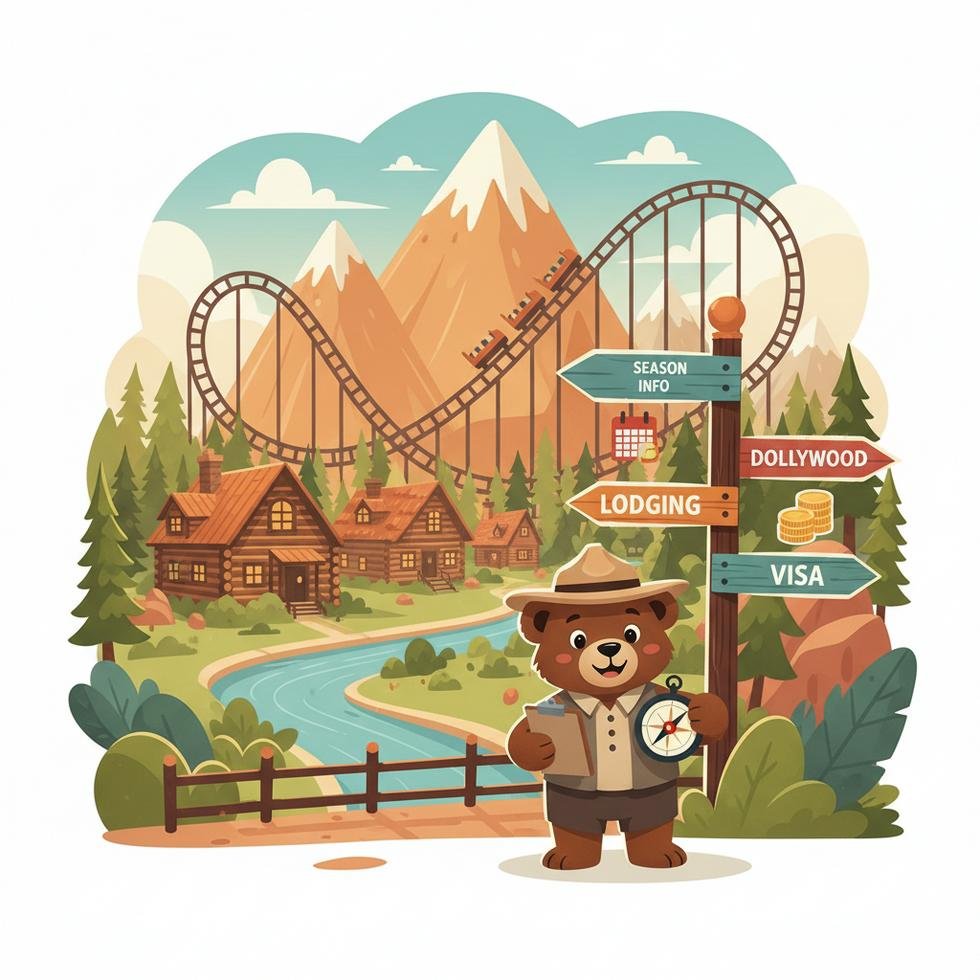 Dollywood eğlence parkında Work and Travel deneyimi