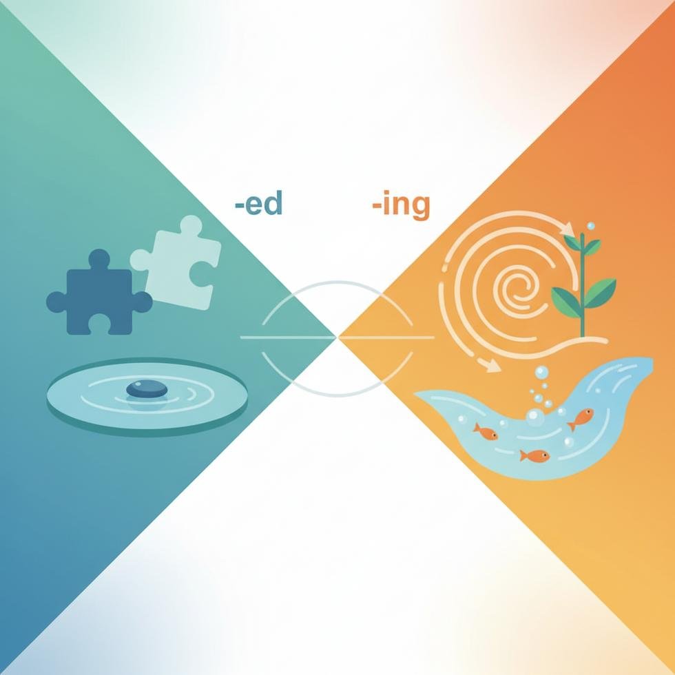 İngilizce –ed ve –ing sıfatlarının anlam ve kullanımı hakkında rehber