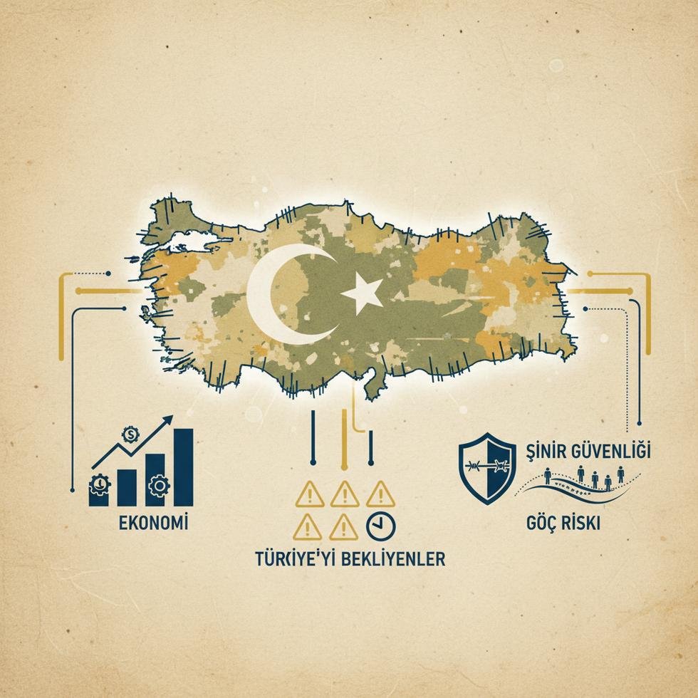 Türkiye'nin sınırlarını ve ekonomik göstergelerini gösteren harita