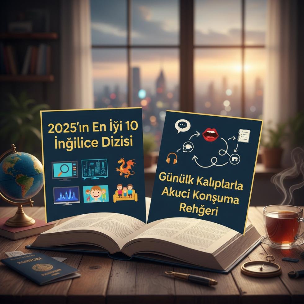 2025 yılının en iyi İngilizce dizileri ve öğrenme rehberi