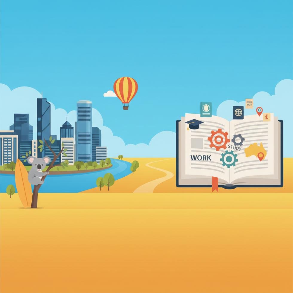 English Path Brisbane ve Work and Holiday vizesi rehberi görseli