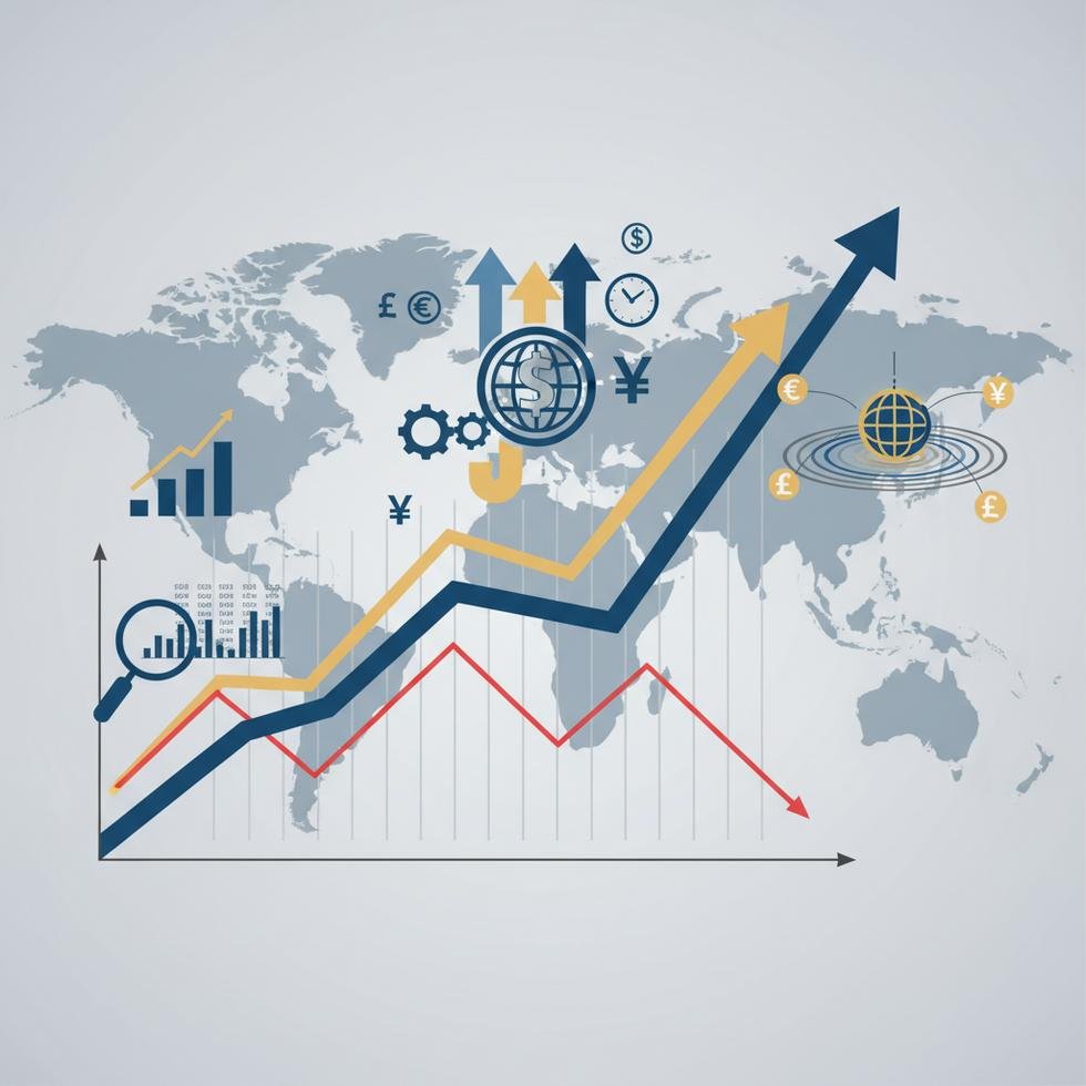 Faiz oranlarının küresel ekonomi üzerindeki etkisini gösteren grafik