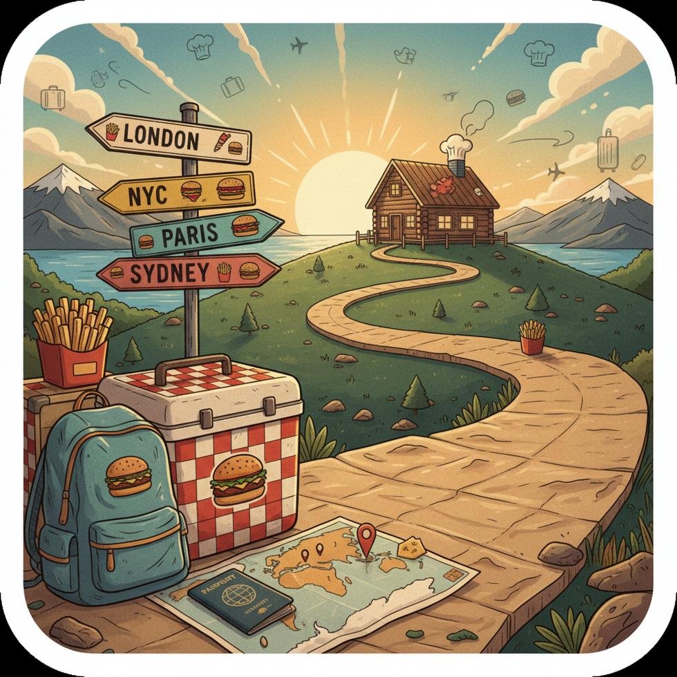 Five Guys restoranında çalışan Work and Travel öğrencileri