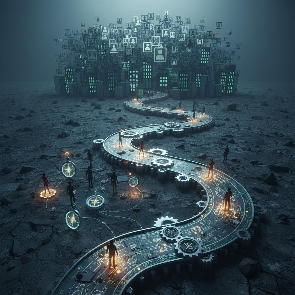 Gençler iş piyasasında iş ararken