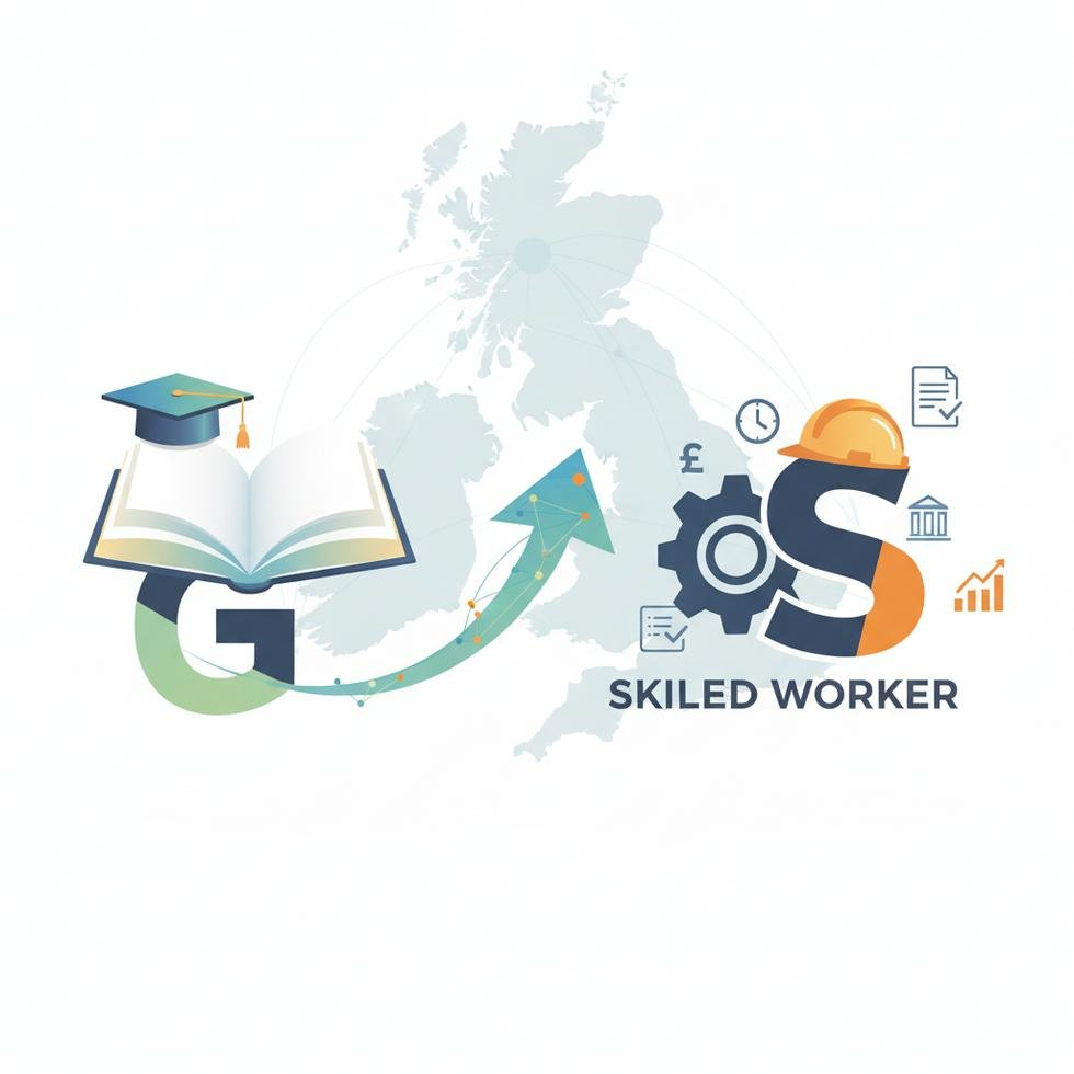Graduate Visa’dan Skilled Worker’a Geçiş rehberi
