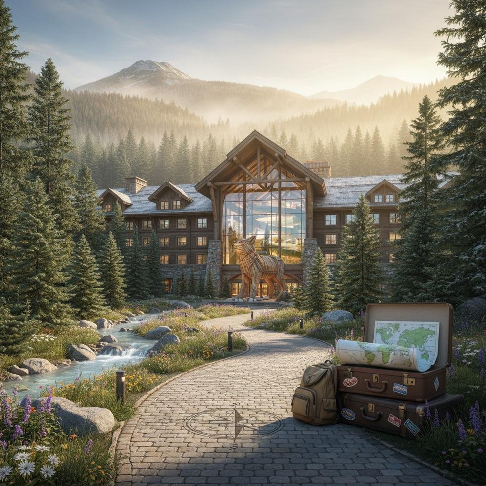 Great Wolf Lodge su parkı ve çalışma ortamı