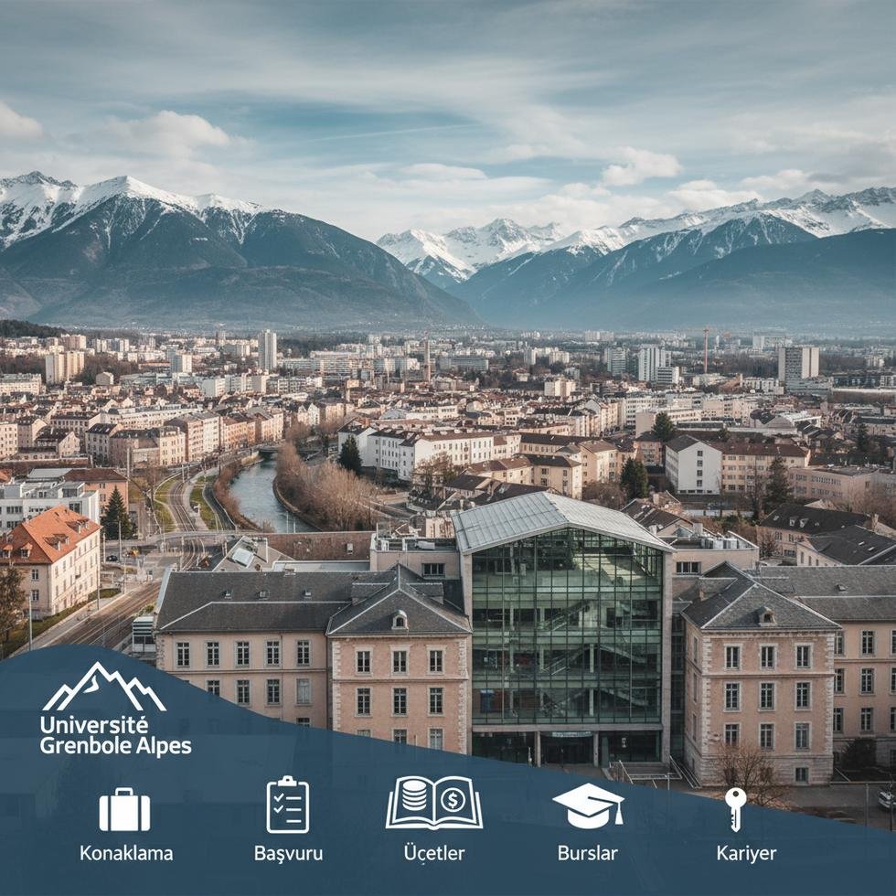 Grenoble Üniversitesi kampüsü ve çevresi