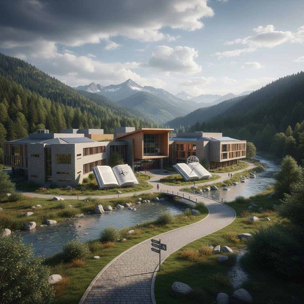 Gümüşhane Üniversitesi kampüsü ve çevresi