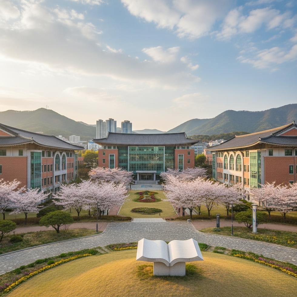 Gwangju’da üniversite kampüsü ve eğitim ortamı