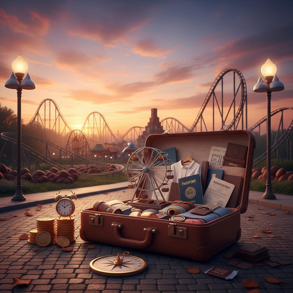 Hersheypark temalı eğlence parkında Work and Travel programı kapsamında çalışan öğrenciler