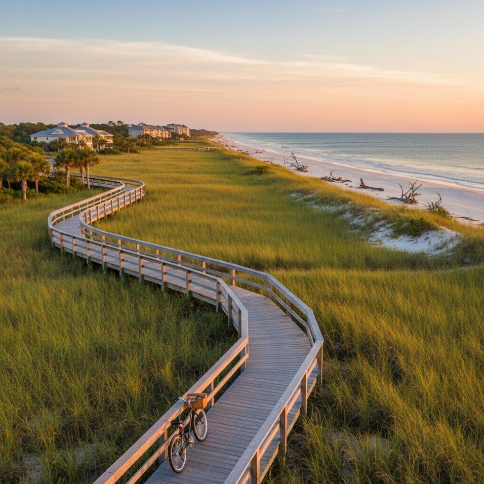Hilton Head Island’da Work and Travel programı kapsamında çalışan öğrenciler