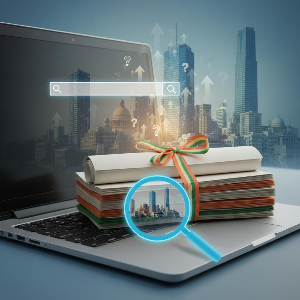 Hindistan'da iş arayan eğitimli gençler